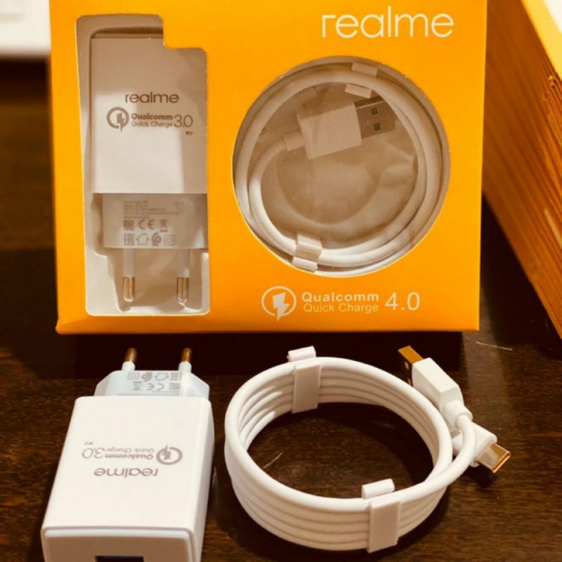 TC CHARGER QUALCOM USB REALME QUICK CHARGER 4.0A REALME ORIGINAL