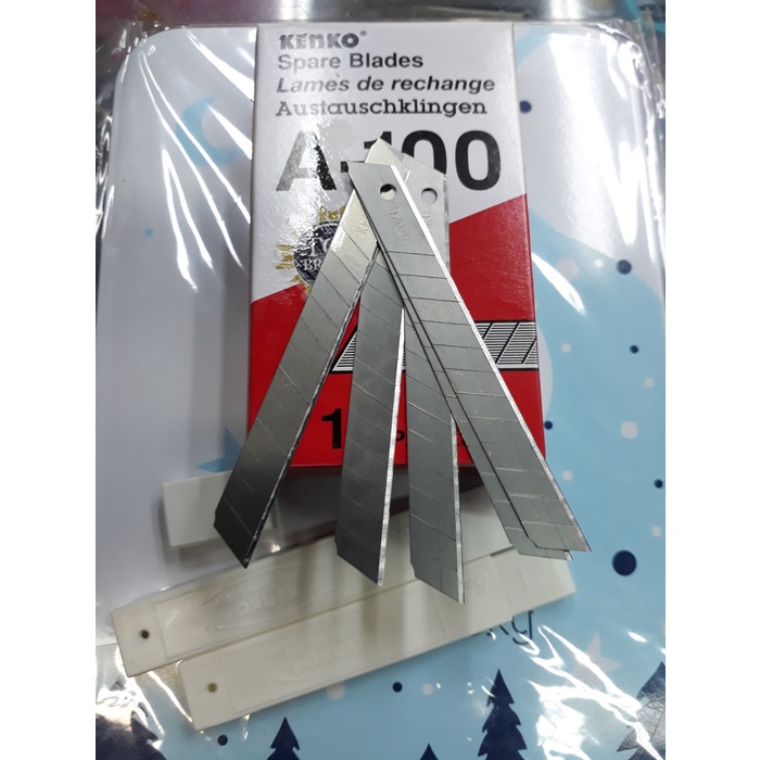 

Cantik Isi Cutter Kenko Kecil A-100 Isi 12 Packs Berkualitas
