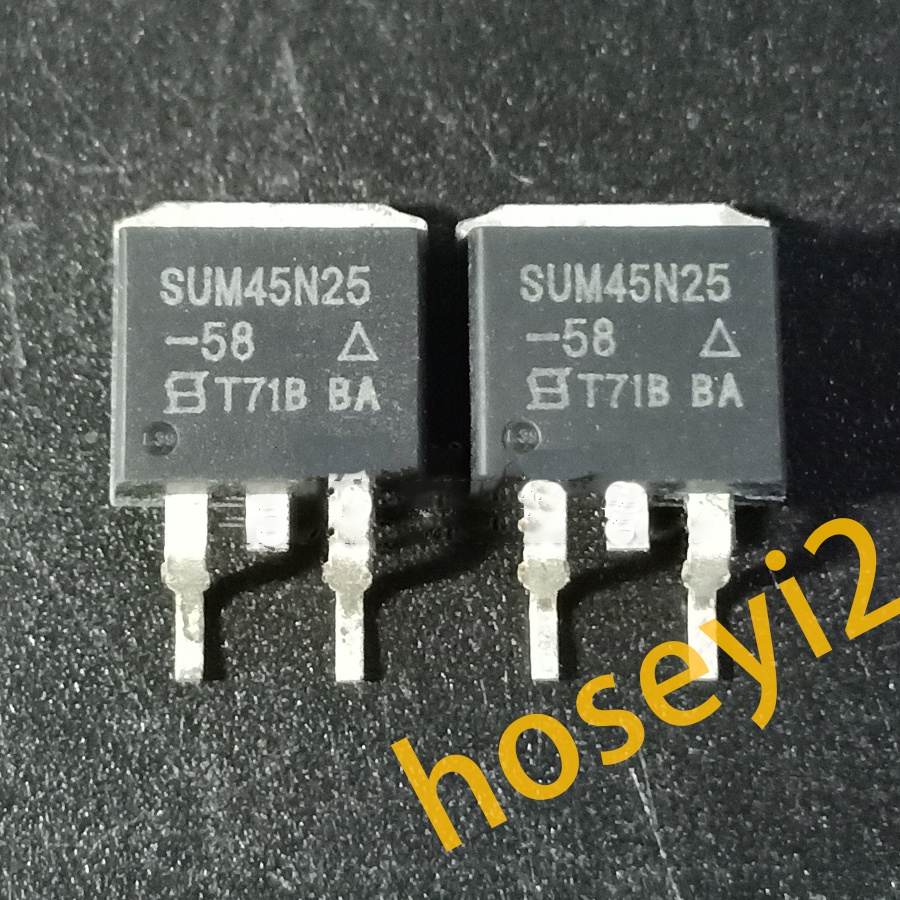 5pcs SUM45N25-58 Papan LCD LED SUM45N25 45A 250V