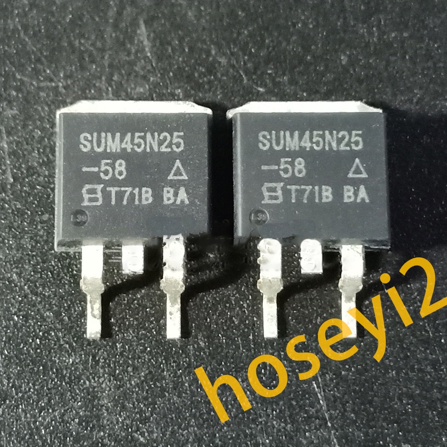 5pcs SUM45N25-58 Papan LCD LED SUM45N25 45A 250V