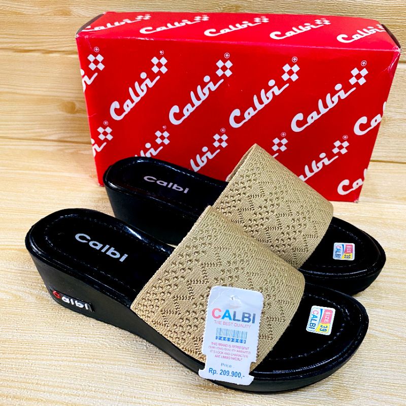SANDAL WANITA WEDGES MODEL CALBI HAK 5CM | SANDAL WEDGES BLINK BLINK-2