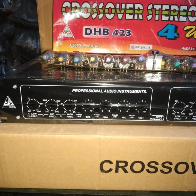 Box Plus Kit Crossover 4Way Ckj Dhb 423 / Paket Crossover Ckj Dhb 423 Jimaud54 Segera Beli