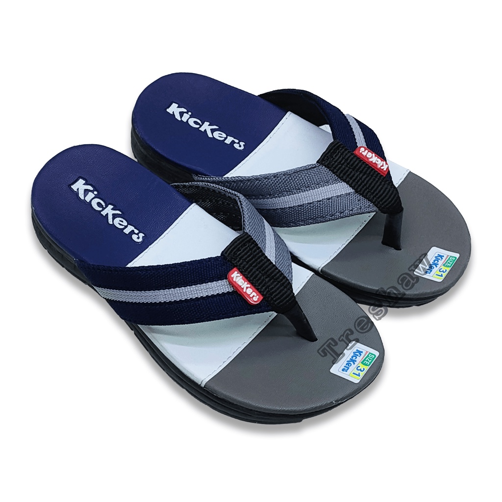 Sandal Jepit Anak Cowok Kickers 3 Warna Fashionable