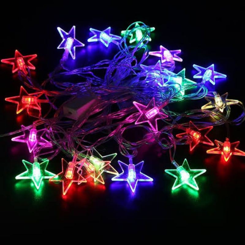 Lampu Tumblr bintang aeshtetic ukuran 10meter murah