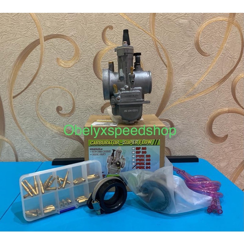 Karburator Karbu BRT Super Flow SF 28 -SF 30- PWK 28 - PWK 30 - PWK 32 - PWK 34-6