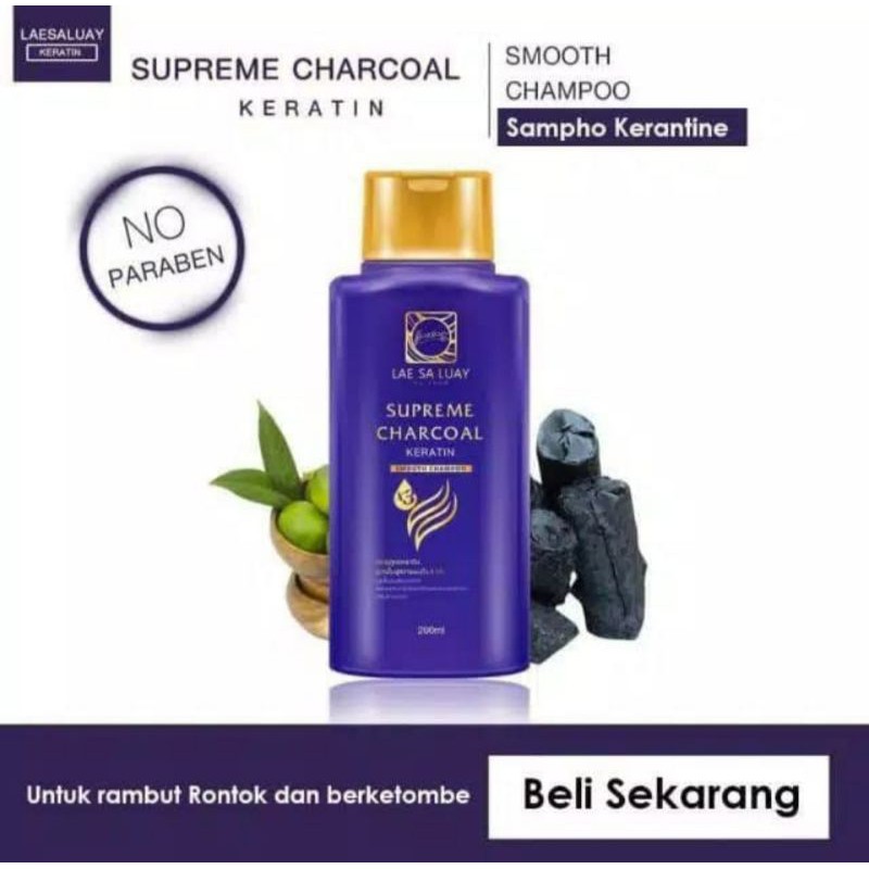 SHAMPOO LAE SA LUAY KERATINE 200ml / SHAMPOO UNTUK RAMBUT RONTOK