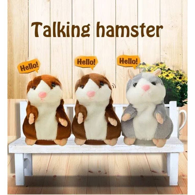 (PALING LARIS!!! ) Mainan Anak Bisa Bicara Talking Hamster Toys