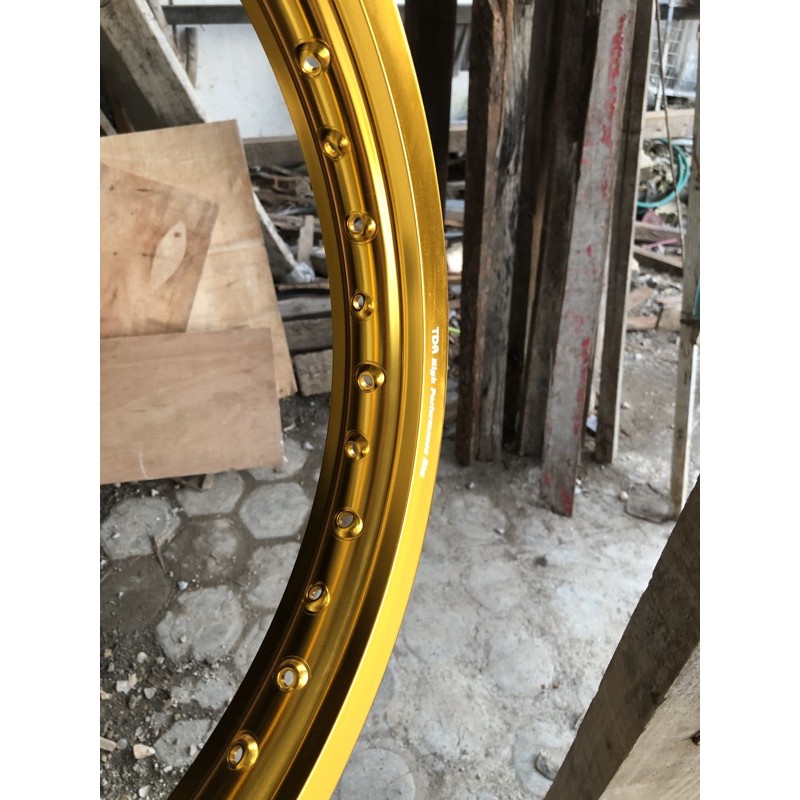 velg tdr wx ring 17 gold ukuran 185
