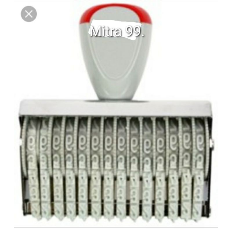

Stempel putar angka 5 mm, 14 digit.