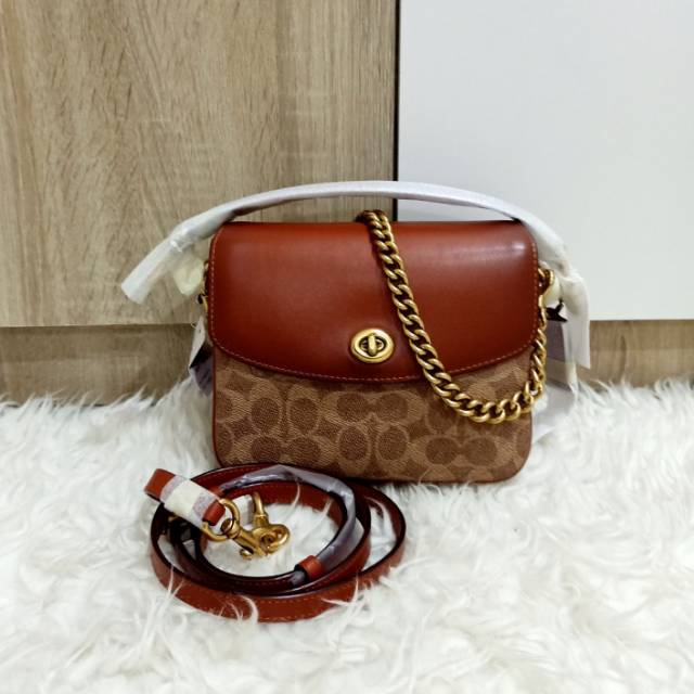 Coach Cassie 19 tan rust