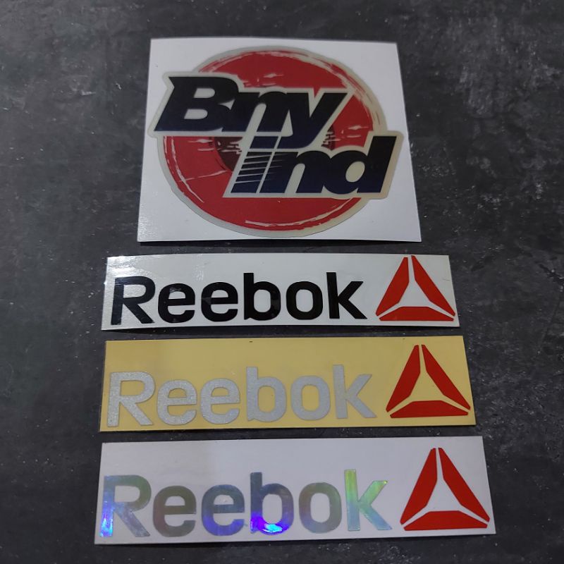 STICKER LOGO REEBOK CUTTING