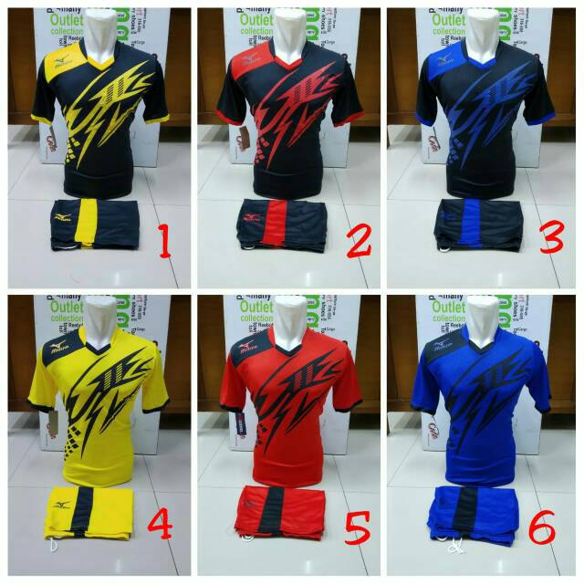 Kaos olahraga Setelan futsal/volly MIZUNO