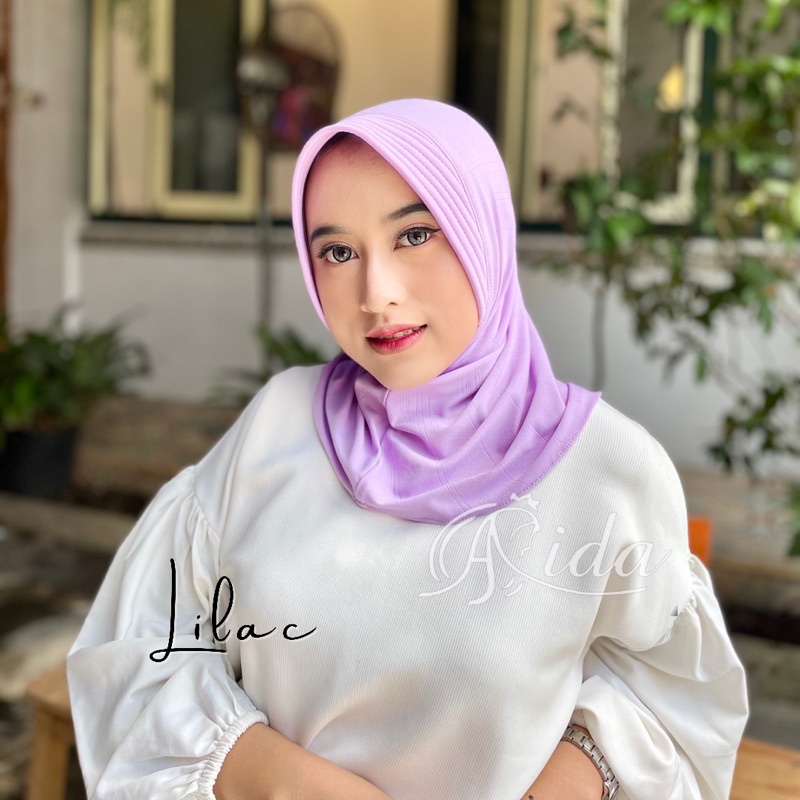 Hijab Sport Volly Premium-Lilac