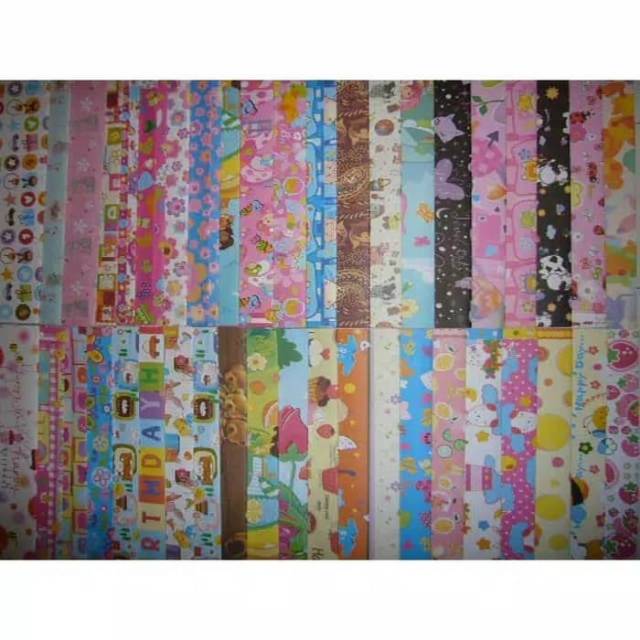 

Kertas Kado+kartu ucapan