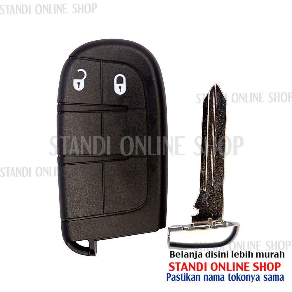 Remote Set Komplit Kunci Smartkey Dodge Journey OEM 433Mhz