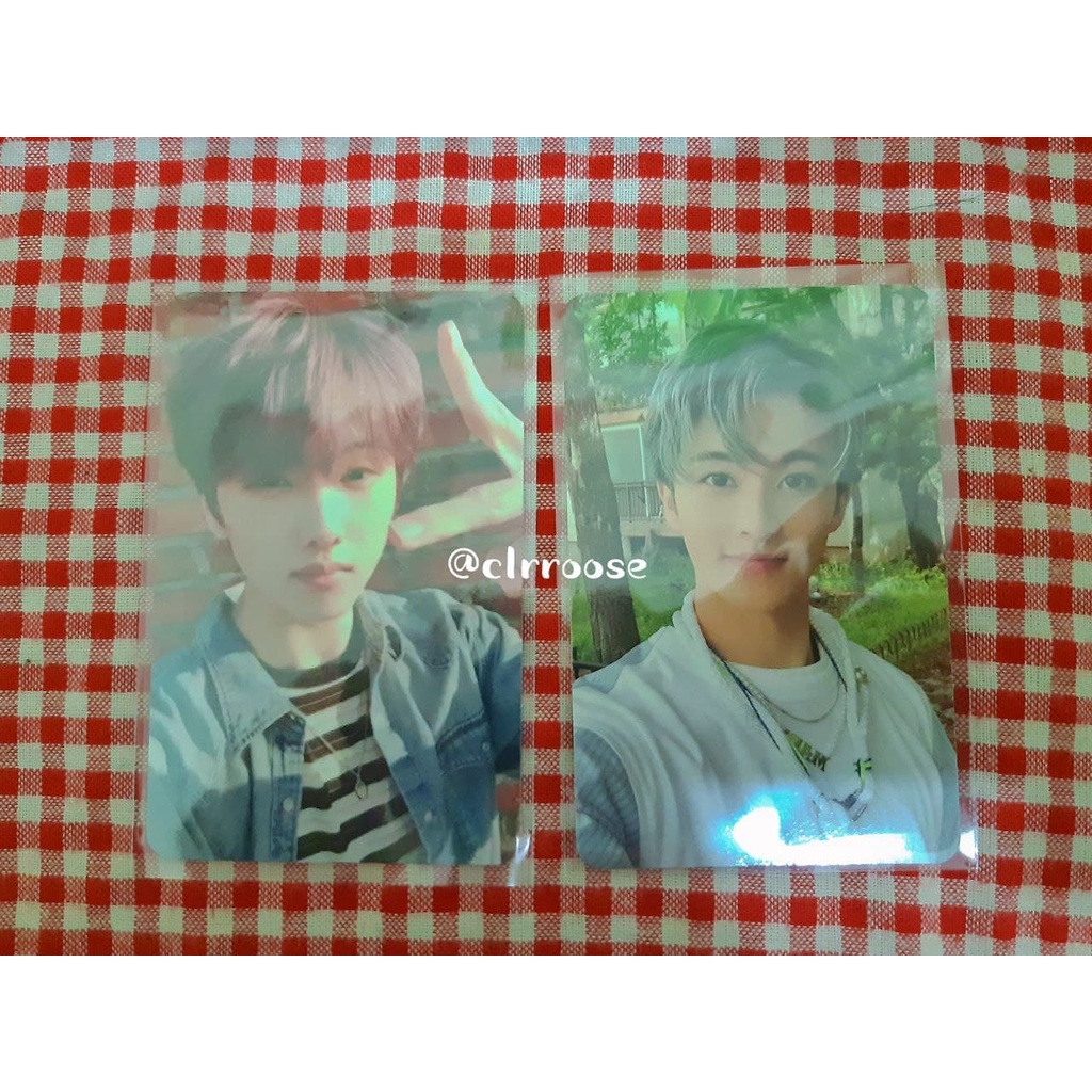PC Photocard Mark Kihno Hello Future & Jisung AR Jewel Hot Sauce NCT Official
