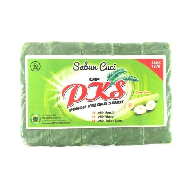 Sabun Cuci Cap PKS Bukan Telepon Batangan Hijau Serba Guna Pakaian Panci Peralatan Dapur Murah - COD