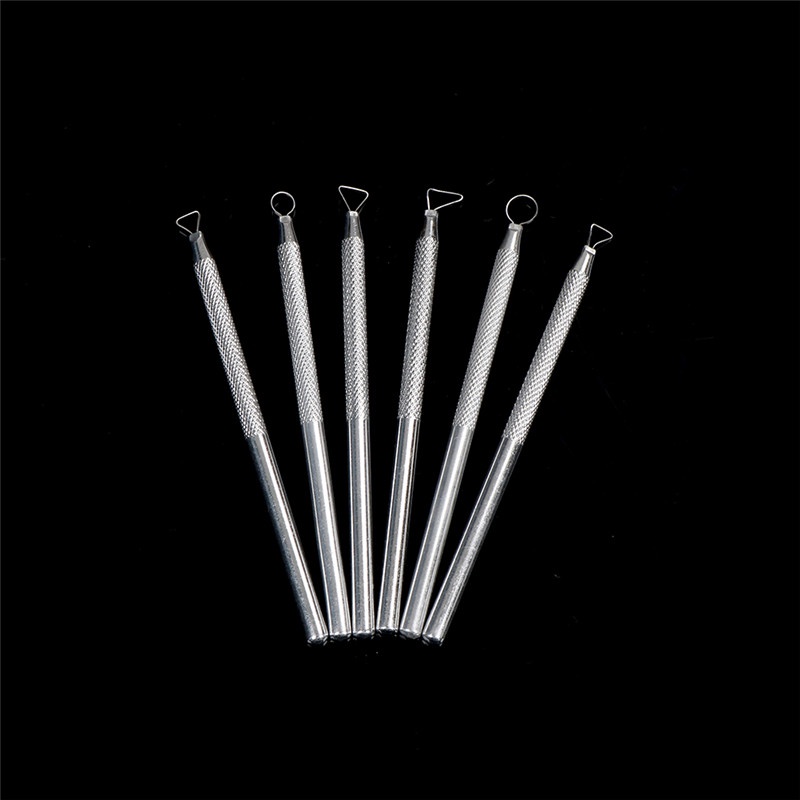 6pcs Alat Ukir Tanah Liat Portable