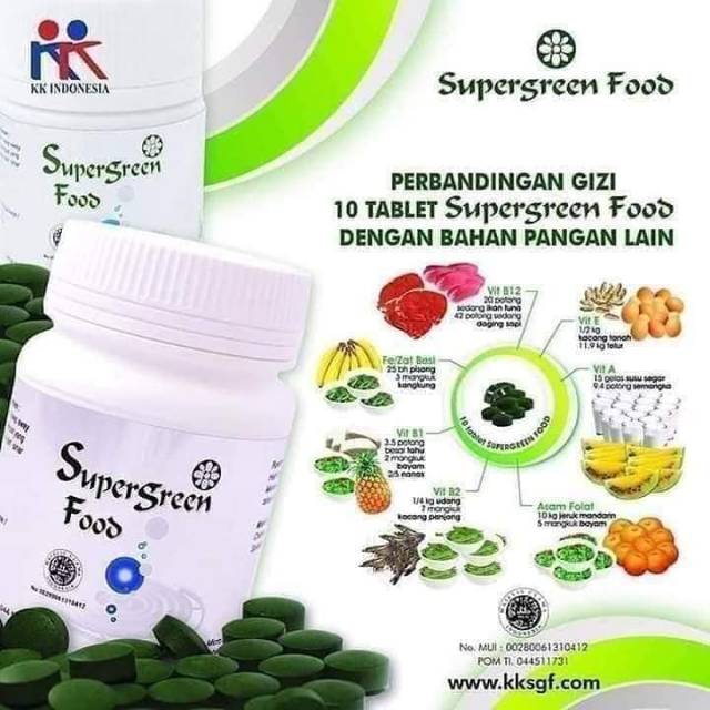 

SuperGreenFood SGF50tab