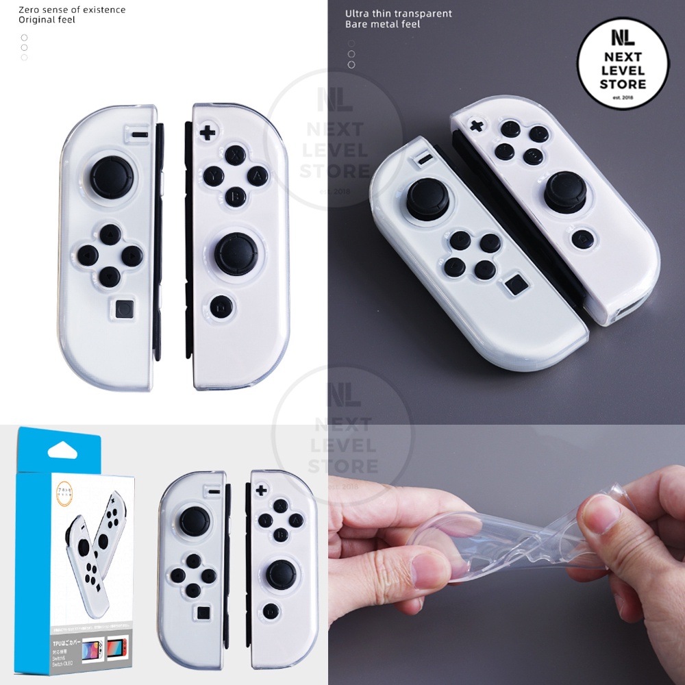 TPU Joy-Con Soft Case Protector Guard JoyCon Silicone - Original Akitomo / AKSW