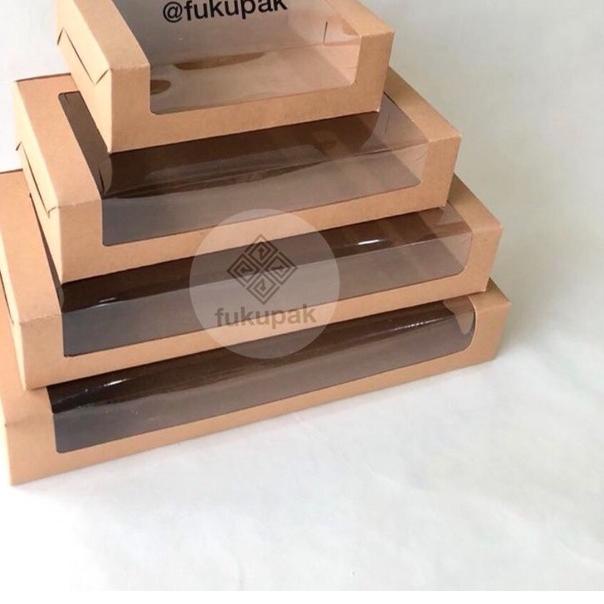 

Kotak Brownies Pie Soes, Dus Kue Jajan Pasar Snack (20pcs)