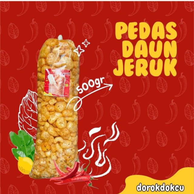 

[FREE BUBLE WRAP] DOROKDOK PEDAS DAUN JERUK/ RAMBAK ANTI SERET