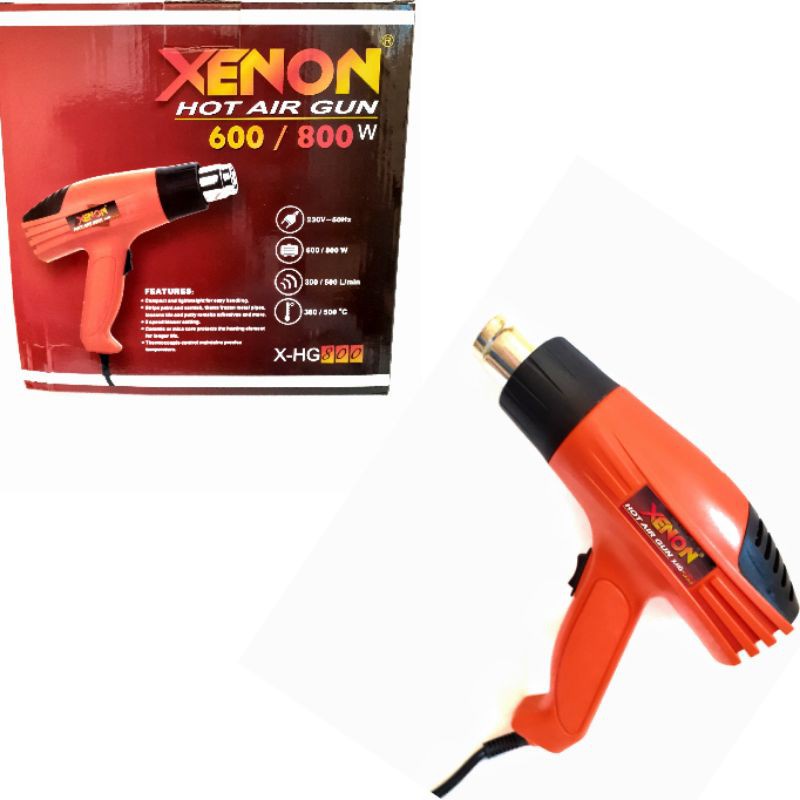 XENON HG800 MESIN HEAT GUN - HOT GUN - HOT AIR GUN ALAT PEMANAS STIKER