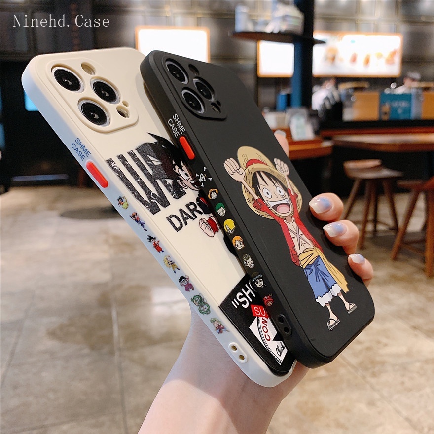 【Ready Stock】Casing Redmi Note 12 11 11s 10 10s 9 9s 8 Pro Redmi 12C A1 A1+ 10C 10A 10 9 9C 9A 9T Mi 11 12 Lite Mi 11T Pro Poco F3 X3 NFC Pro Anime One Piece Lens protection Phone Case Silicone Soft Protective Cover