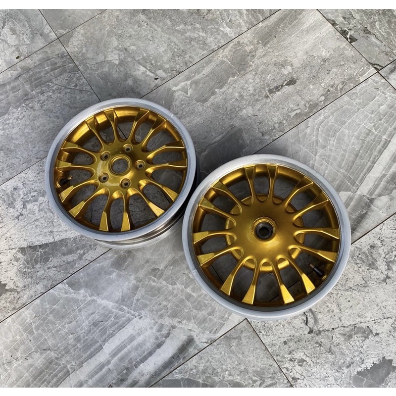 velg ring12 original vespa sprint euro repaint gold
