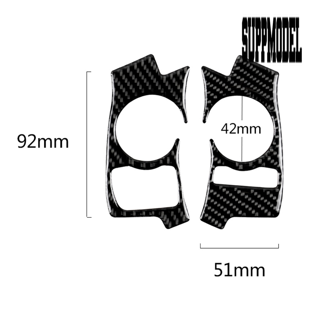 Stiker Cover Stir Mobil Bahan Carbon Fiber Untuk Lexus IS250 NX200T 300H