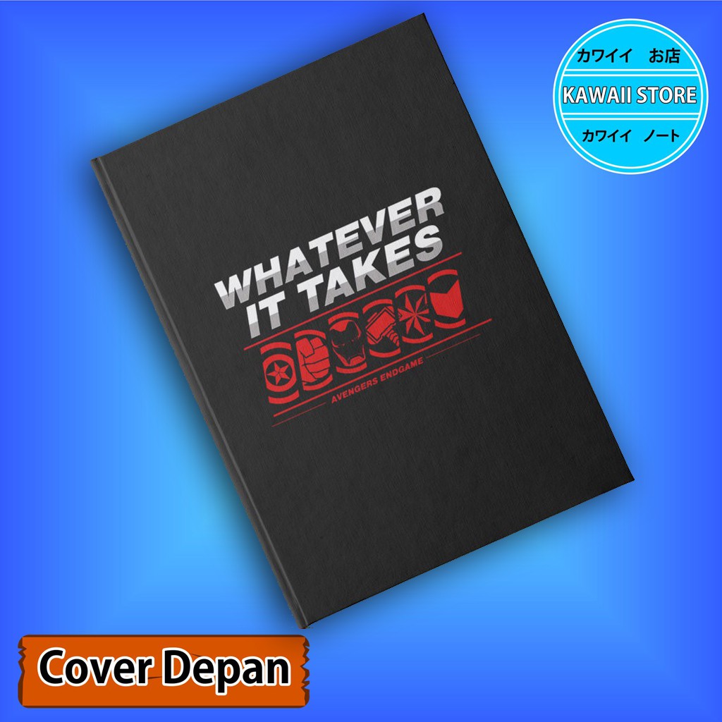 

Notebook / Pocket book Hard Cover Film Marvel Avengers Character LOGO uk A5 & A6 / Notes Book