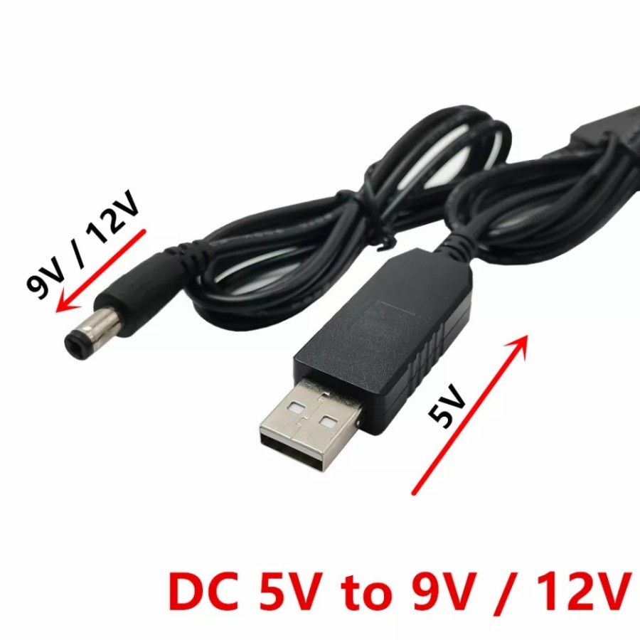 Kabel USB To DC 9V /12V Converter USB Untuk Modem Orbit star for USB Port