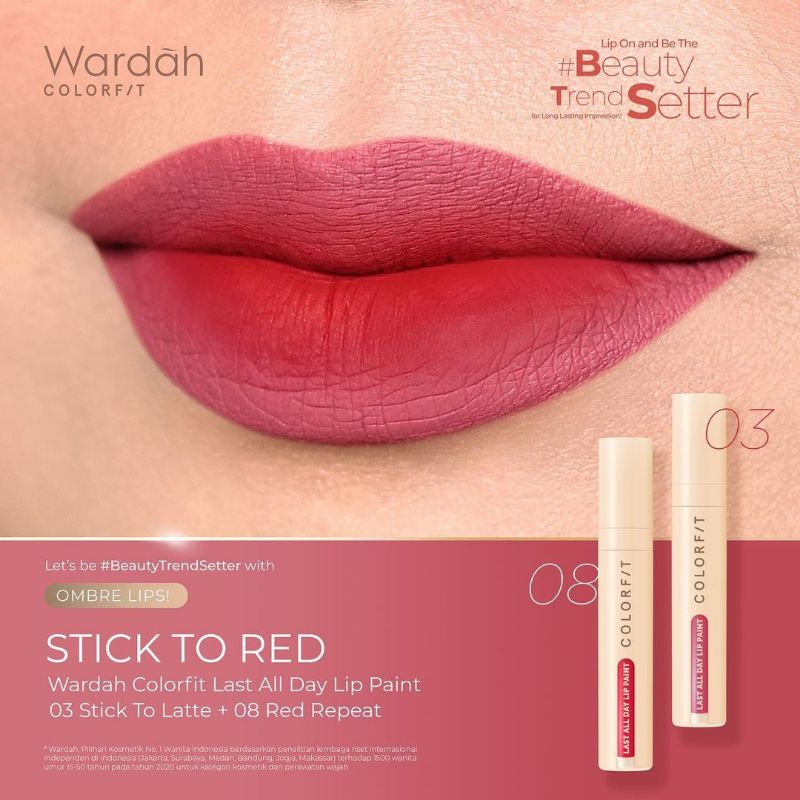 WARDAH Colorfit Last All Day Lip Paint