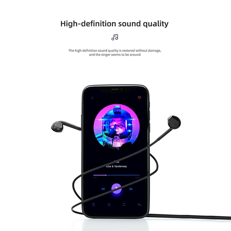 VIZZ Earphone VZ-E05 Stereo Headset Handsfree Murah Toples Isi 50Pcs