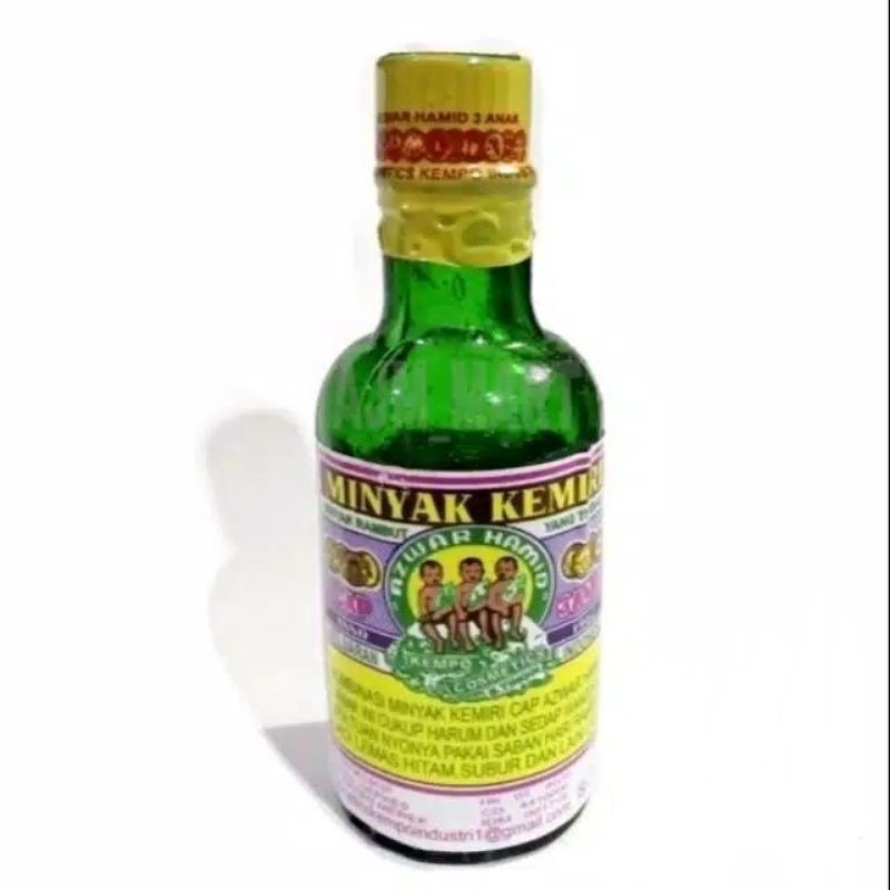 Minyak Kemiri CKI Cap 3 Anak Minyak Rambut Kemiri 35ml cap tiga anak