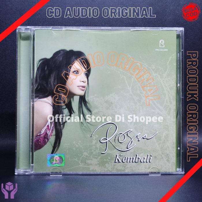 CD ROSSA - KEMBALI & LOVE LIFE AND MUSIC ORIGINAL SEGEL