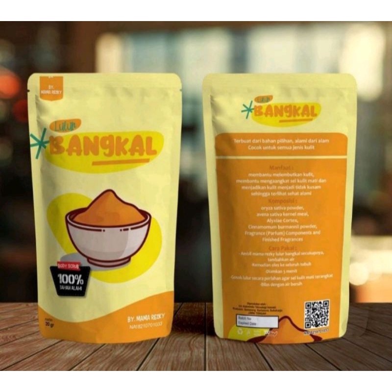 lulur rempah kayu bangkal asli/ lulur rempah kayu bangkal ori/ lulur rempah kayu bangkal viral