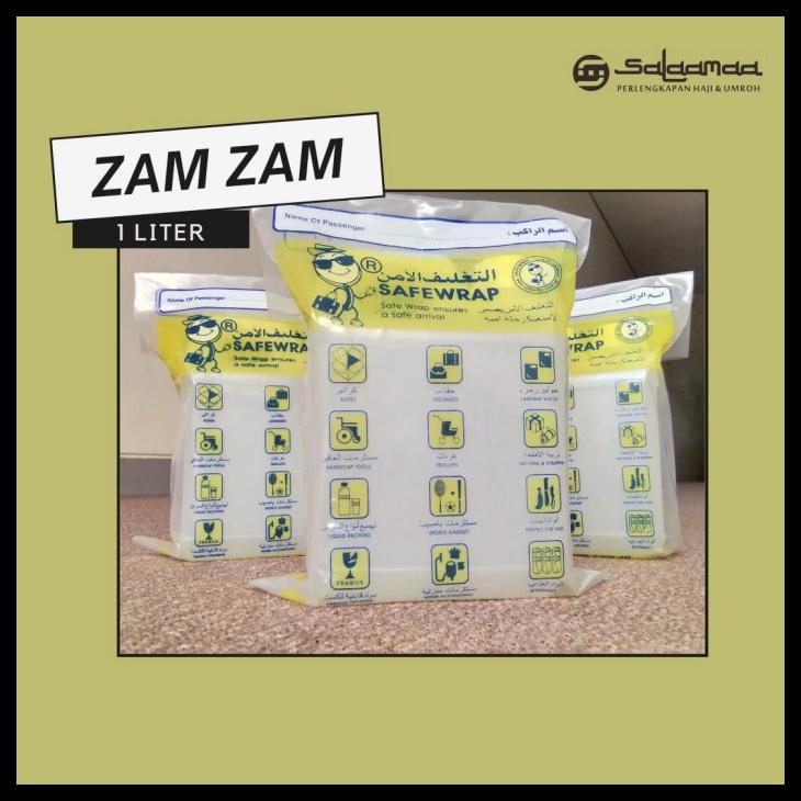 

DISKON TERBATAS !!! AIR ZAM ZAM 1 LITER TERLARIS