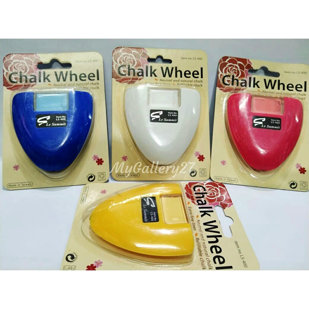 Kapur Jahit Beroda Tailor Chalk Wheel Penanda Bahan Ergonomis Best Quality Termurah Terlaris