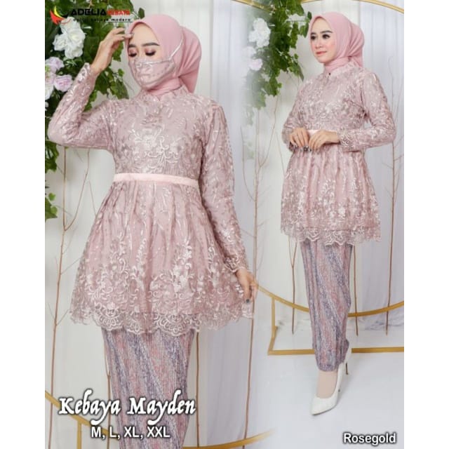 Set kebaya mayden//kebaya wisuda modern ad//kebaya set brismeid//kebaya pesta