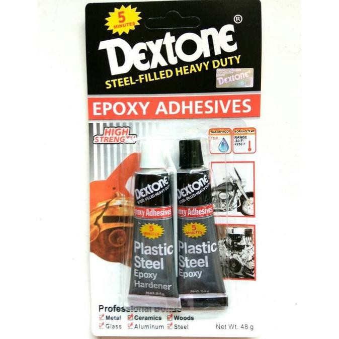 

LEM DEXTONE 5 MINUTES MENIT 48 GR GRAM LEM BESI KAYU PLASTIK KERAMIK |Garansi 100%