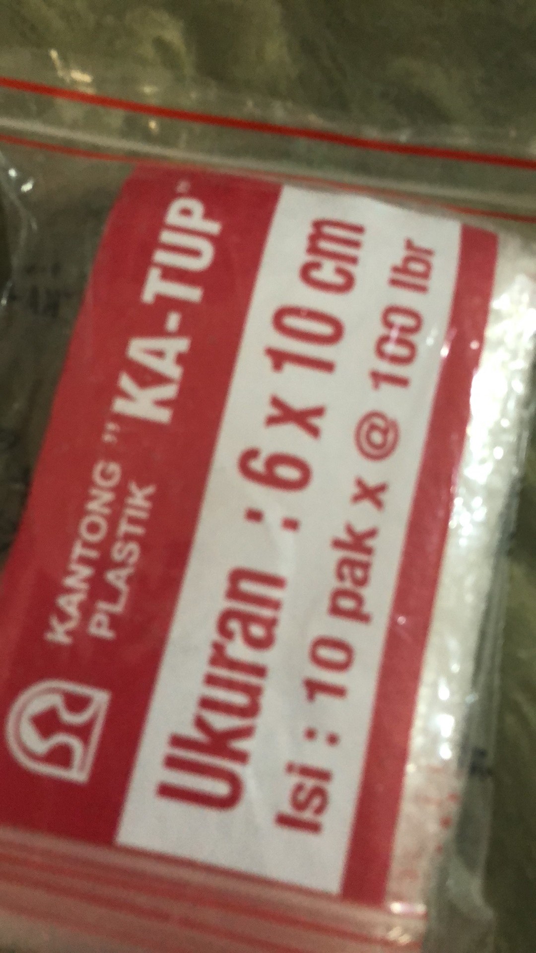 Kantong Plastik Klip Bening Serbaguna 6x10 . Plastik Ziplock . Klip Uk 6x 10 Isi100