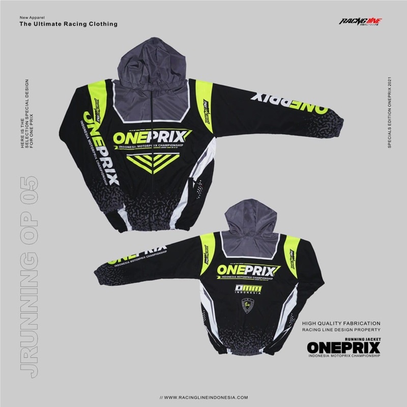 Jaket Racing Line OnePrix Running Op 05