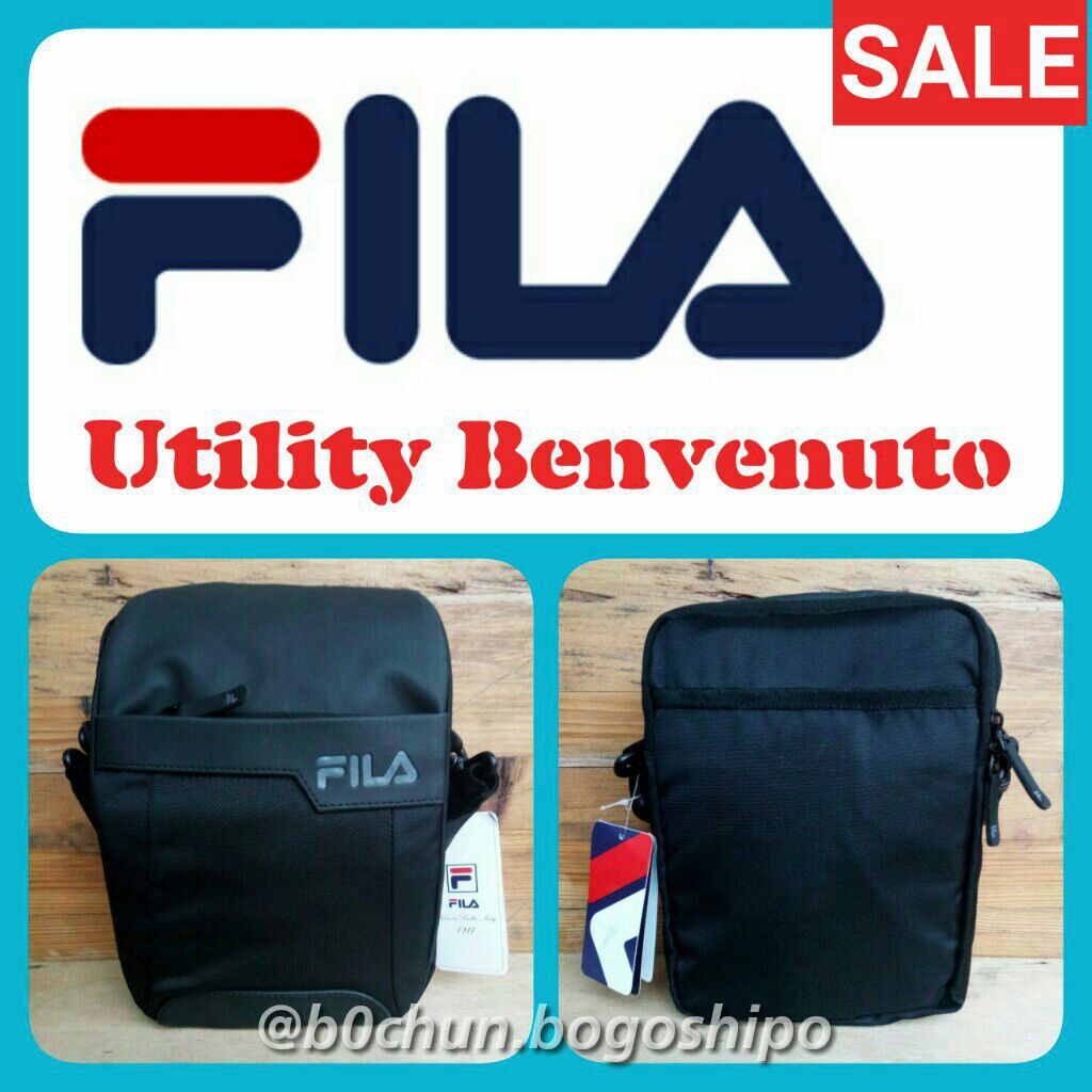 Tas Selempang / Sling Bags / Tas Pria - FILA Utility Bags Benvenuto (100% Original) - Diskon MURAH