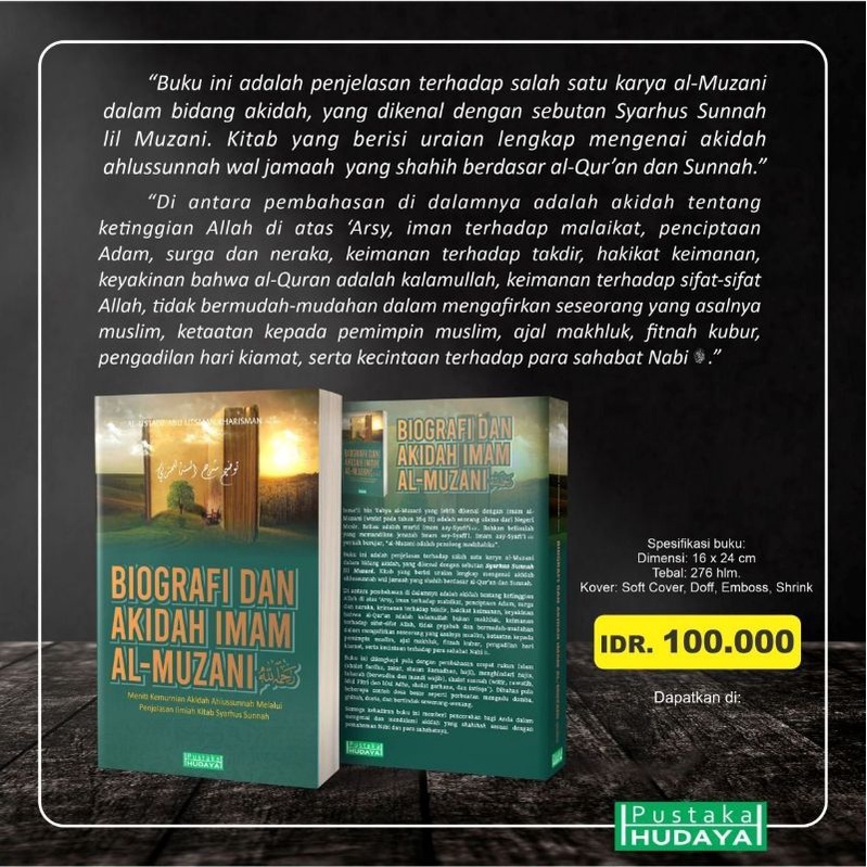 Biografi Dan Akidah Imam Al Muzani