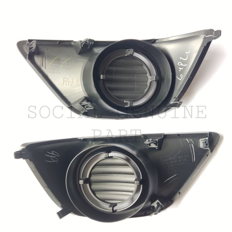 cover ring foglamp fog lamp toyota innova 2011-2013 original