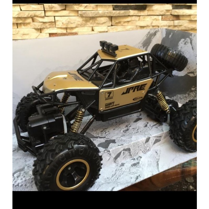 mobil mainan rc remote control jpre rock crawler Offroad /Rally Car, Skala 1:16