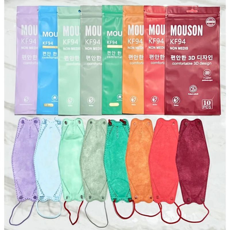 READY✓MASKER KF94 MOUSON MIX WARNA
