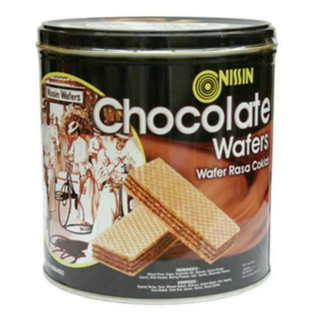 Jual Nissin Wafer Chocolate Kaleng Shopee Indonesia