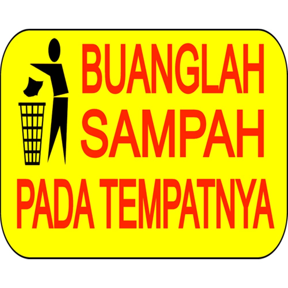 Banner Poster Dekorasi Hiasan Dinding Jagalah Kebersihan Buanglah Sampah Pada Tempatnya Informasi Shopee Indonesia